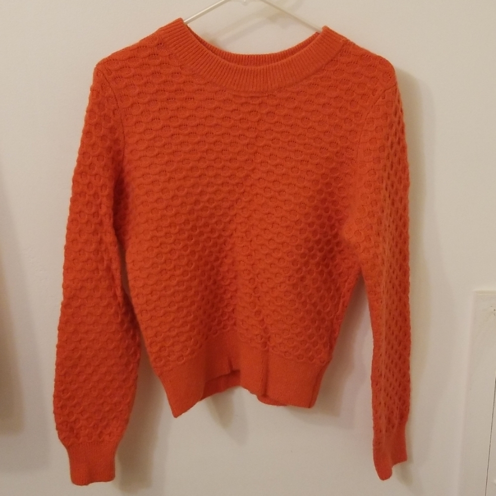 Orange Sweater